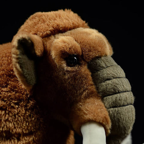 Realistic Mammoth Stuffed Animal Plush Toy