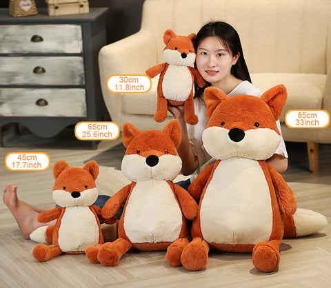 Soft Red Fox Stuffed Animal Plush Toy