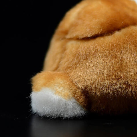 Realistic Netherland Dwarf Rabbit Stuffed Animal Plush Toy
