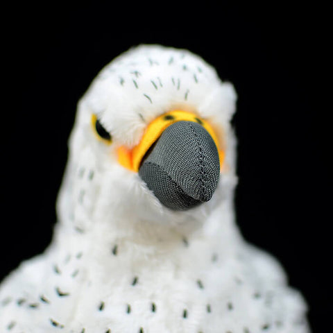 Realistic Gyrfalcon Stuffed Animal Plush Toy