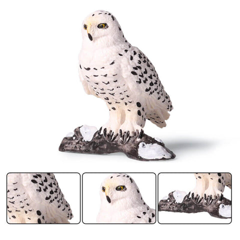 Snowy Owl Toy Figure