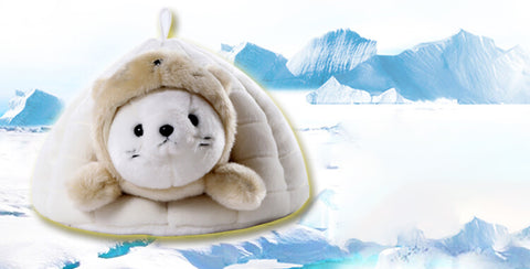 Harp Seal Plush Stuffed Animal Cotton Plushies Toys