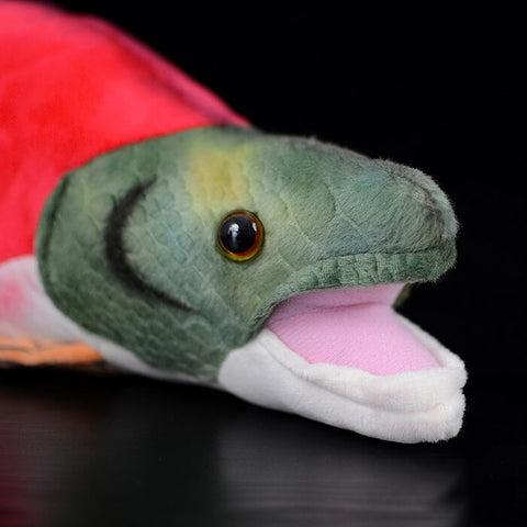 Realistic Sockeye Salmon Stuffed Animal Plush Toy