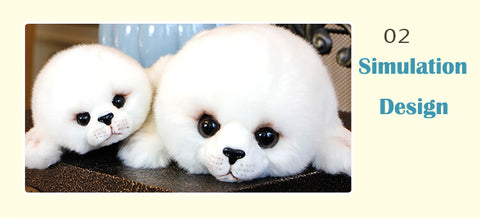 Cute Harp Seal Pup Plush