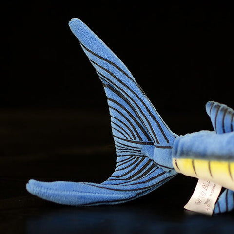 Realistic Blue Marlin Stuffed Animal Plush Toy