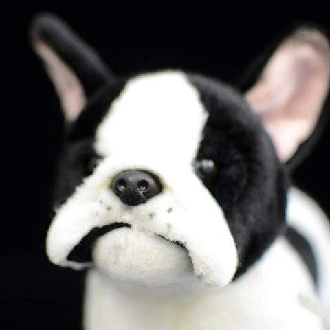 Realistic French Bulldog Stuffed Animal Plush Toy