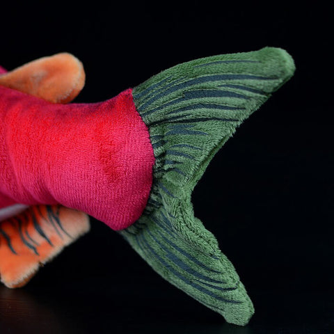 Realistic Sockeye Salmon Stuffed Animal Plush Toy