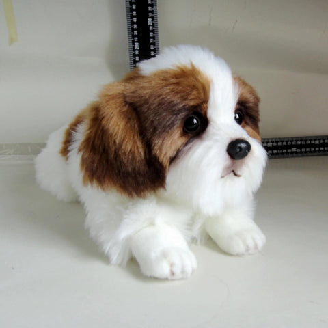 Realistic Pekingese Dog Stuffed Animal Plush Toy