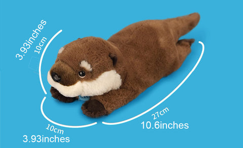 Cute Eurasian Otter Stuffed Plush Slap Bracelet, Otter Plushies