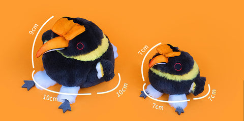 Cartoon Great Hornbill Stuffed Animal Plush Toy