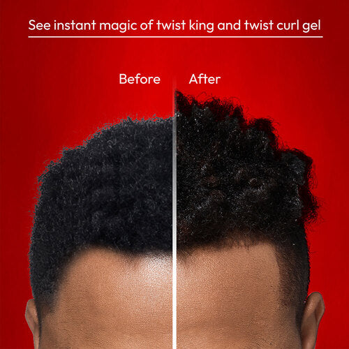 Red by Kiss Styler Fixer Twist Curl Gel 6oz #STG01 Soft Hold