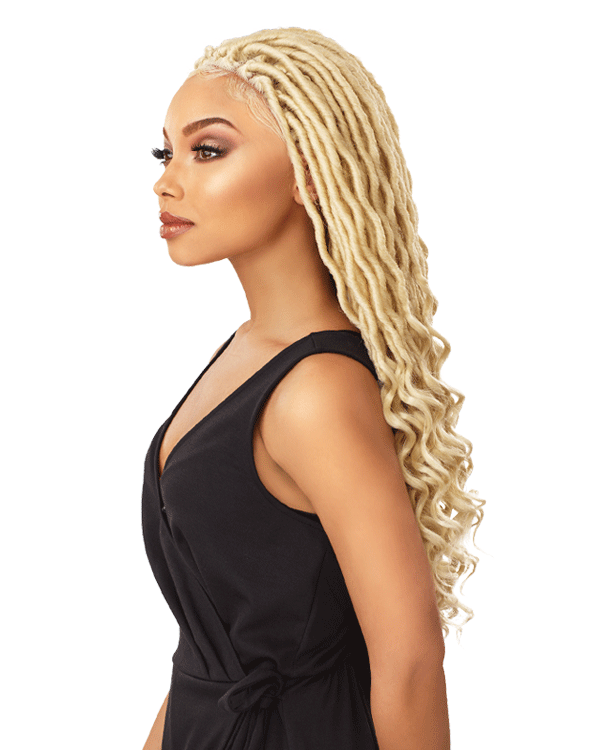 Sensationnel Cloud9 Synthetic Hair 4x4 Multi Parting Swiss Lace Wig - Goddess Locs