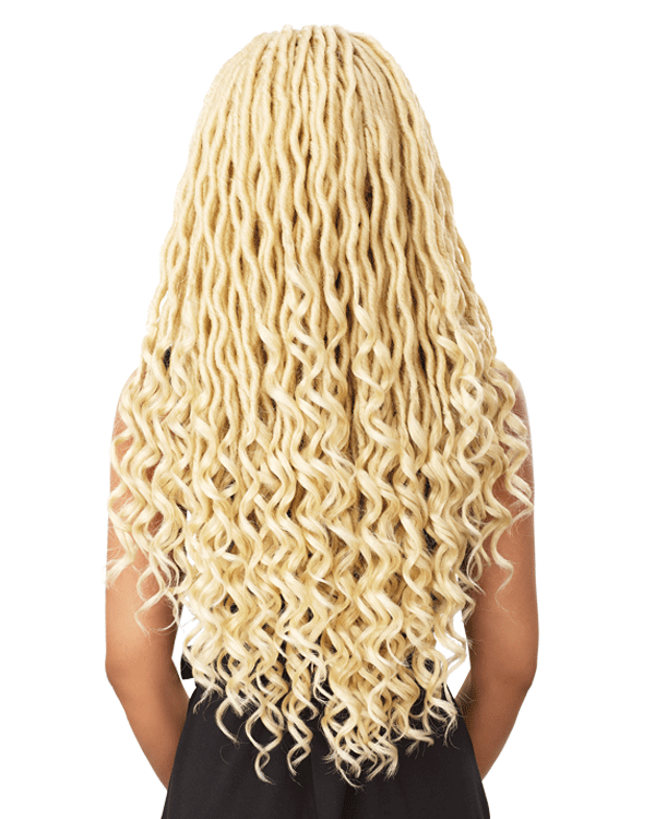 Sensationnel Cloud9 Synthetic Hair 4x4 Multi Parting Swiss Lace Wig - Goddess Locs