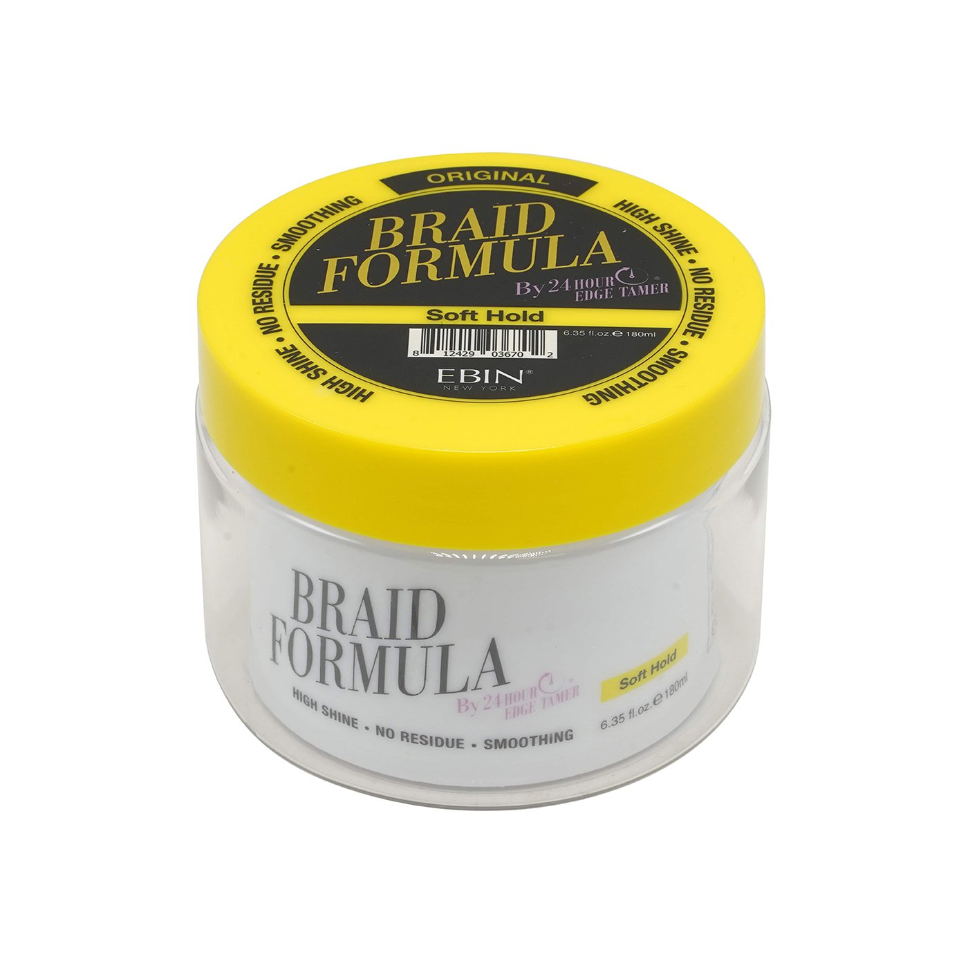 Ebin New York Braid Formula Original Soft Hold 6.35oz