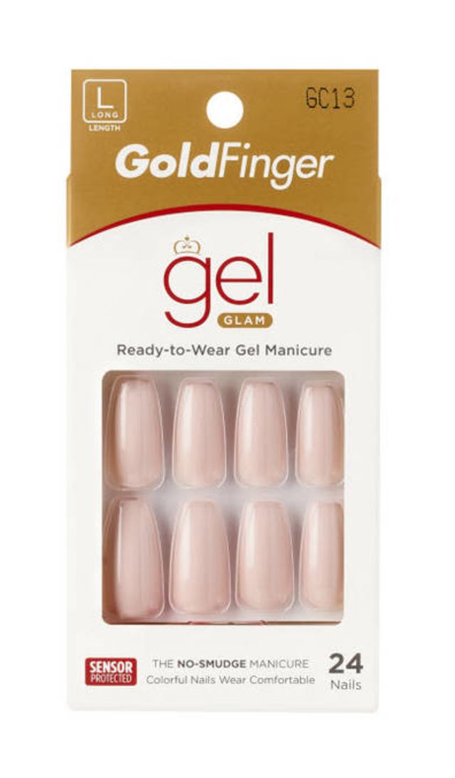 KISS Gold Finger Solid Color 24 Nails - #GC13