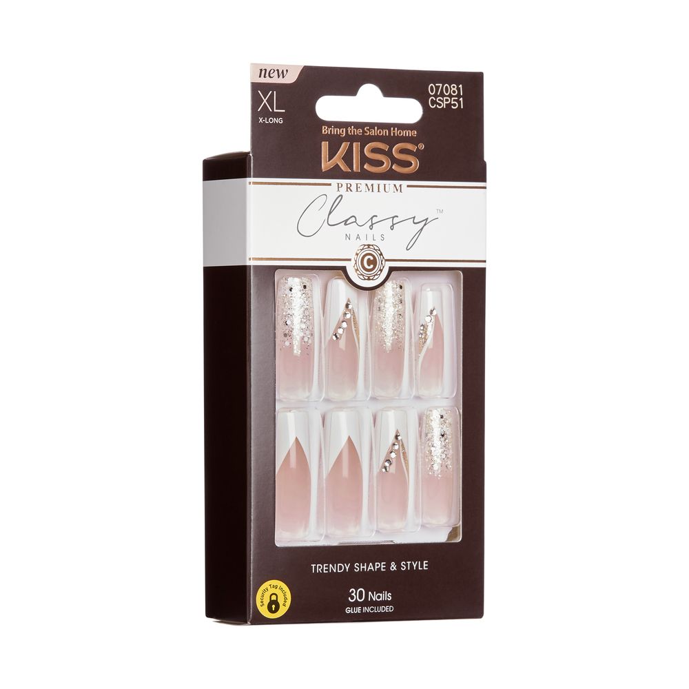 KISS Premium Classy 30 Nails #CSP51
