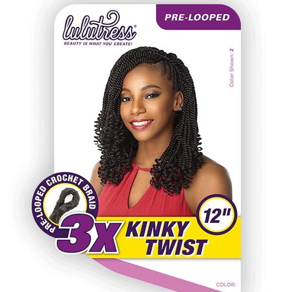 Sensationnel Crochet Braid Lulutress 3X Kinky Twist 12