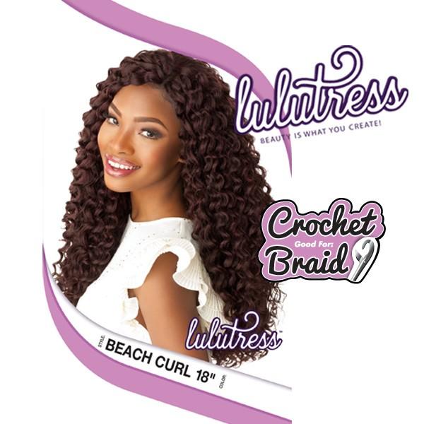 Sensationnel Crochet Braid Lulutress Beach Curl 18