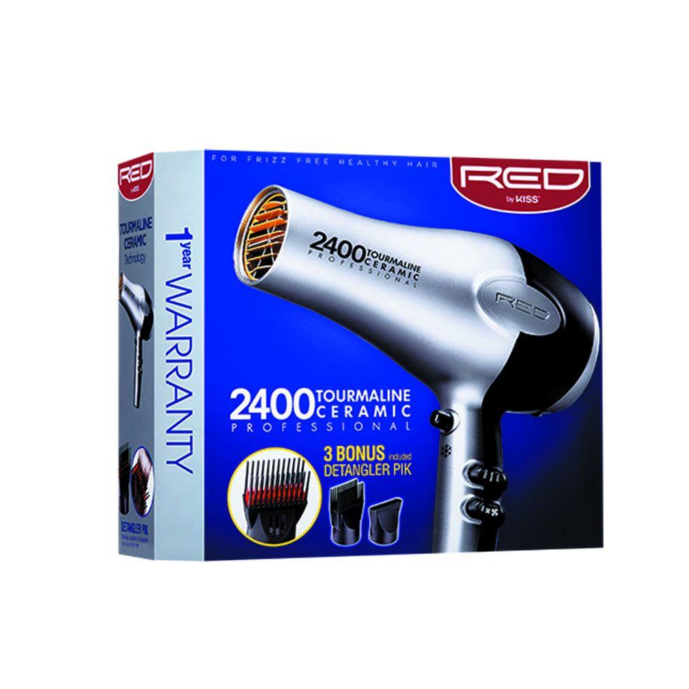 Red by Kiss 2400 Tourmaline Ceramic Hair Dryer #BD05N