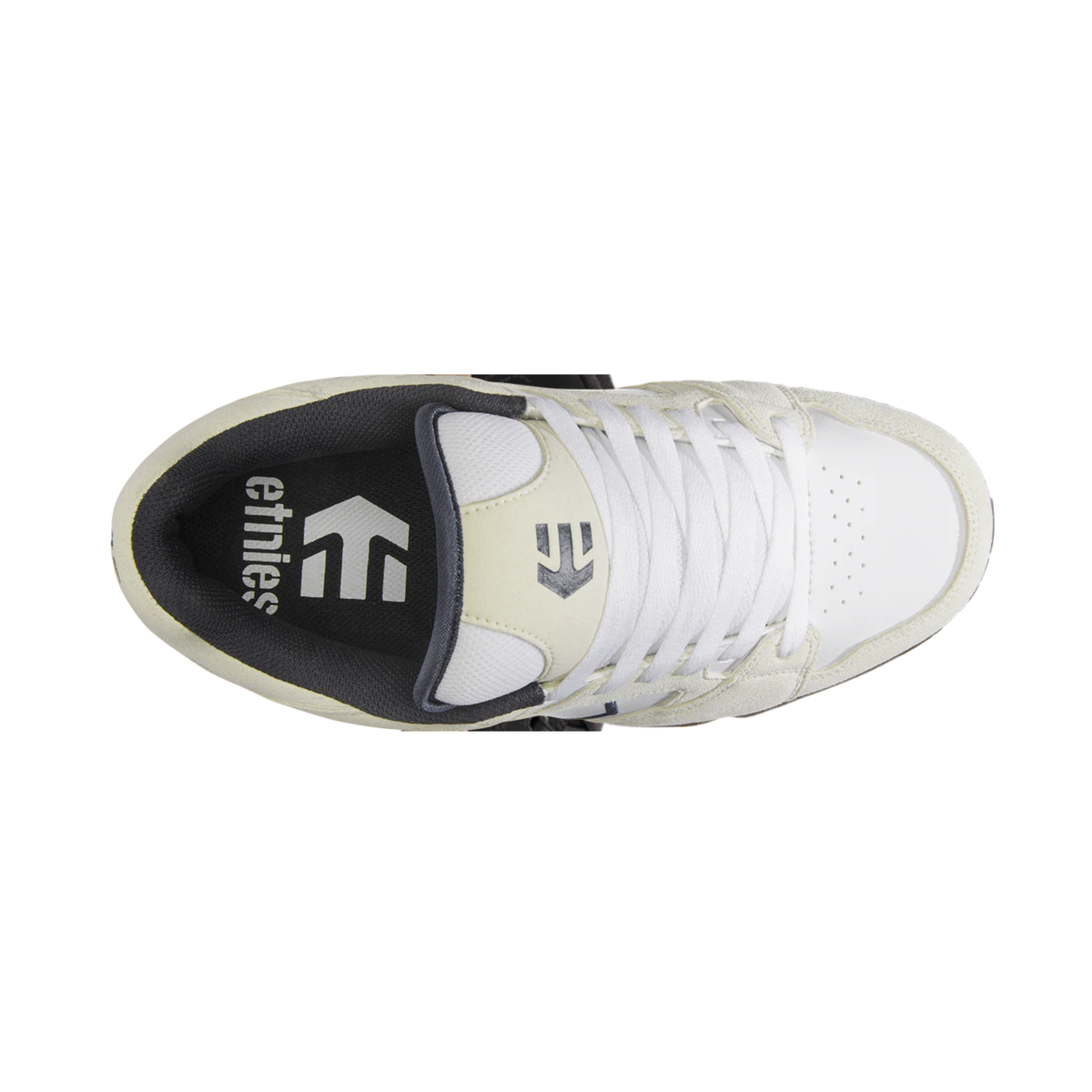 ETNIES 4101000537 153 FAZE MN`S (Medium) White/Navy/Gum Nubuck & Synthetic Skate Shoes