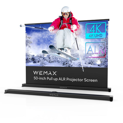 Wemax 50” Portable Projector screen for fathers day gift