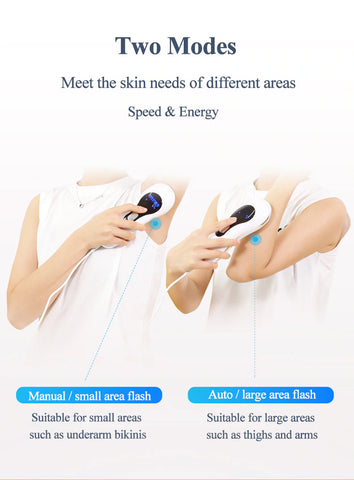 At-Home IPL Laser Hair Removal Device for Women