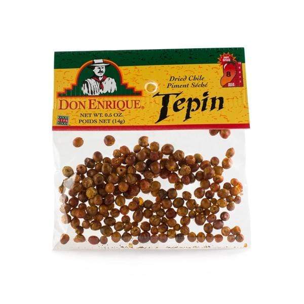 Dried Tepin Peppers (Chile Tepin - Don Enrique<sup>?</sup> Brand)