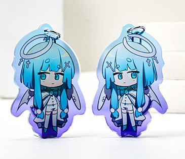 Printed clear 2025 acrylic charms