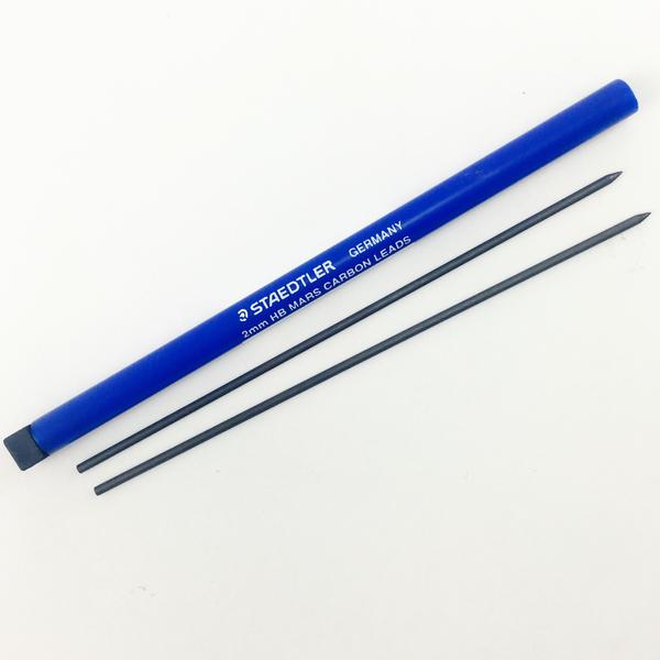 Staedtler Mars Lumograph Carbon Leads - 2mm 2/pk