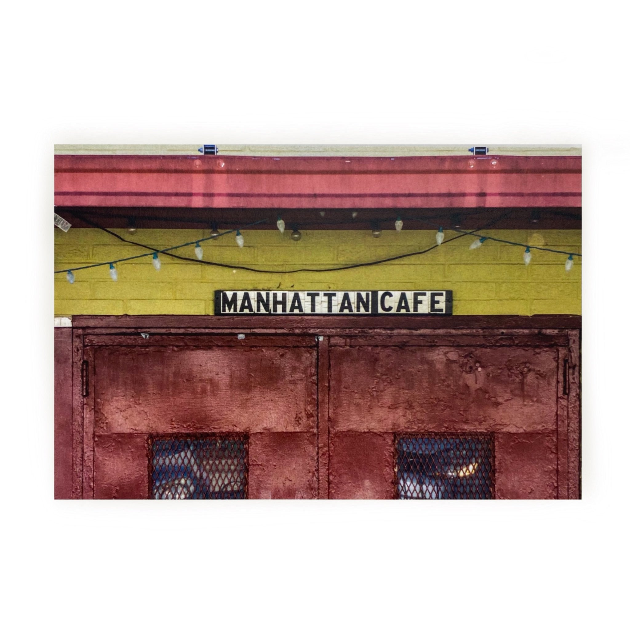 Athens, GA Postcards by Frances Hughes - Manhattan Cafe