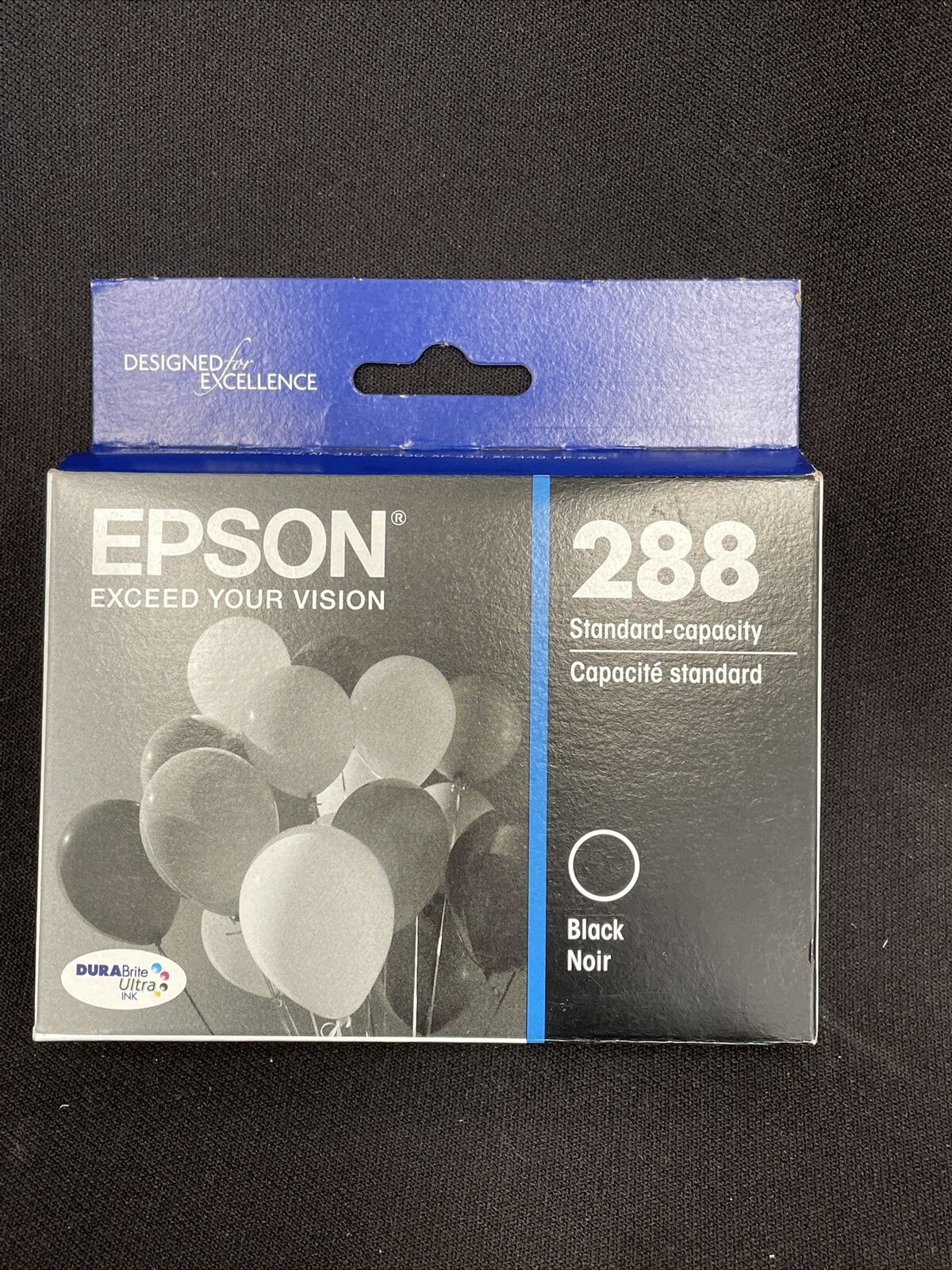 Epson T288120-S  DURABrite Ultra Black Standard Capacity Cartridge Exp 12/2025