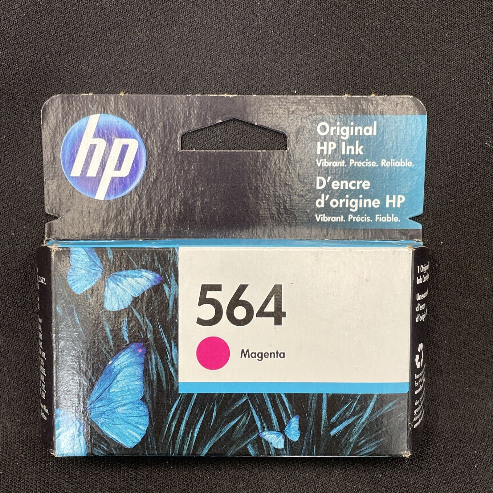 Genuine OEM HP 564 Original Magenta Ink Cartridge Expired 2022