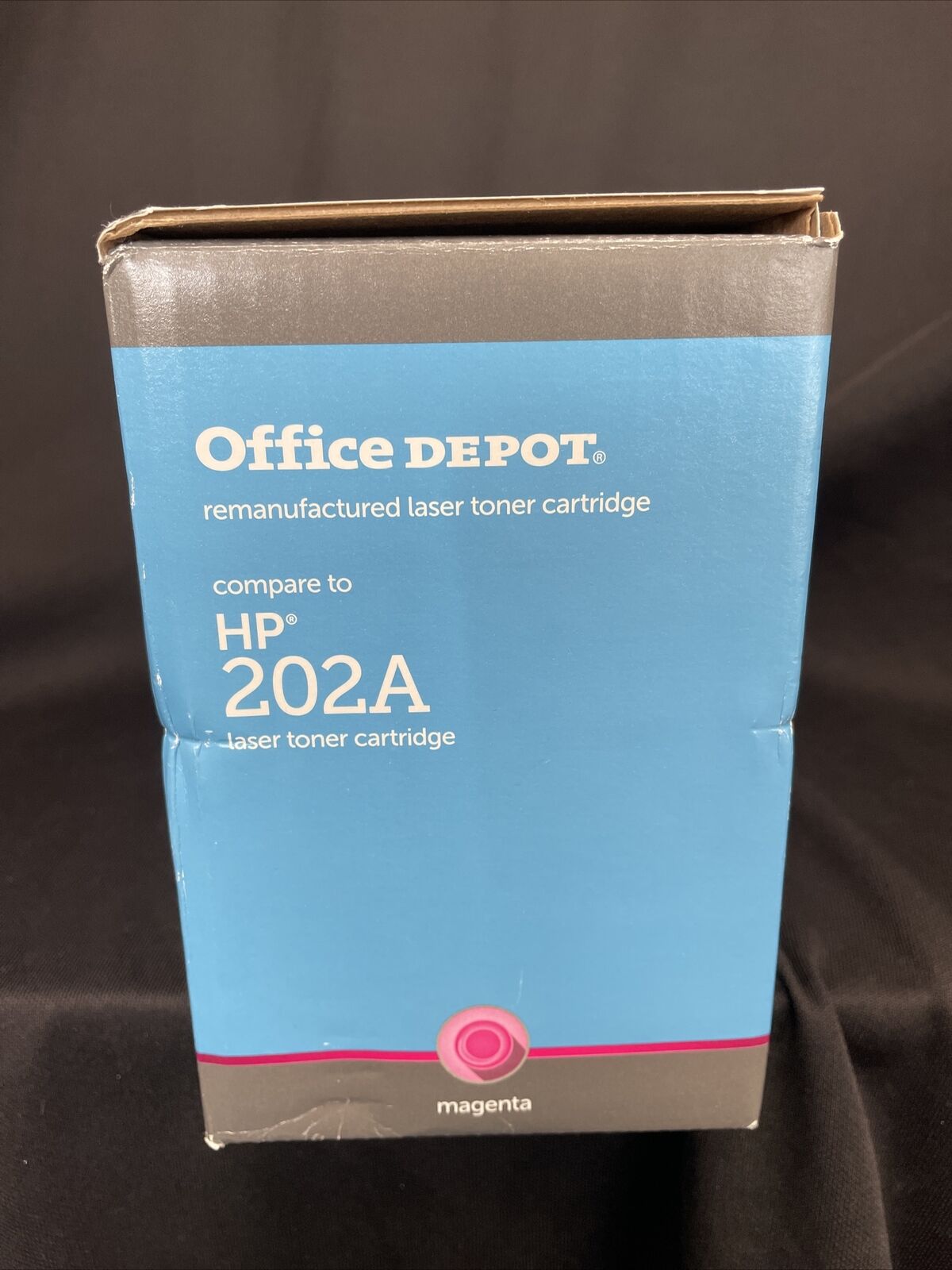 New Office Depot Magenta Toner Cartridge Replaces HP 202A