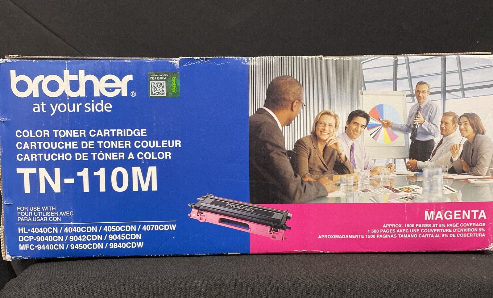 NEW OEM Brother HL-4040CN/4050CDN & MFC-9440CN TN-110M Magenta Toner Ink