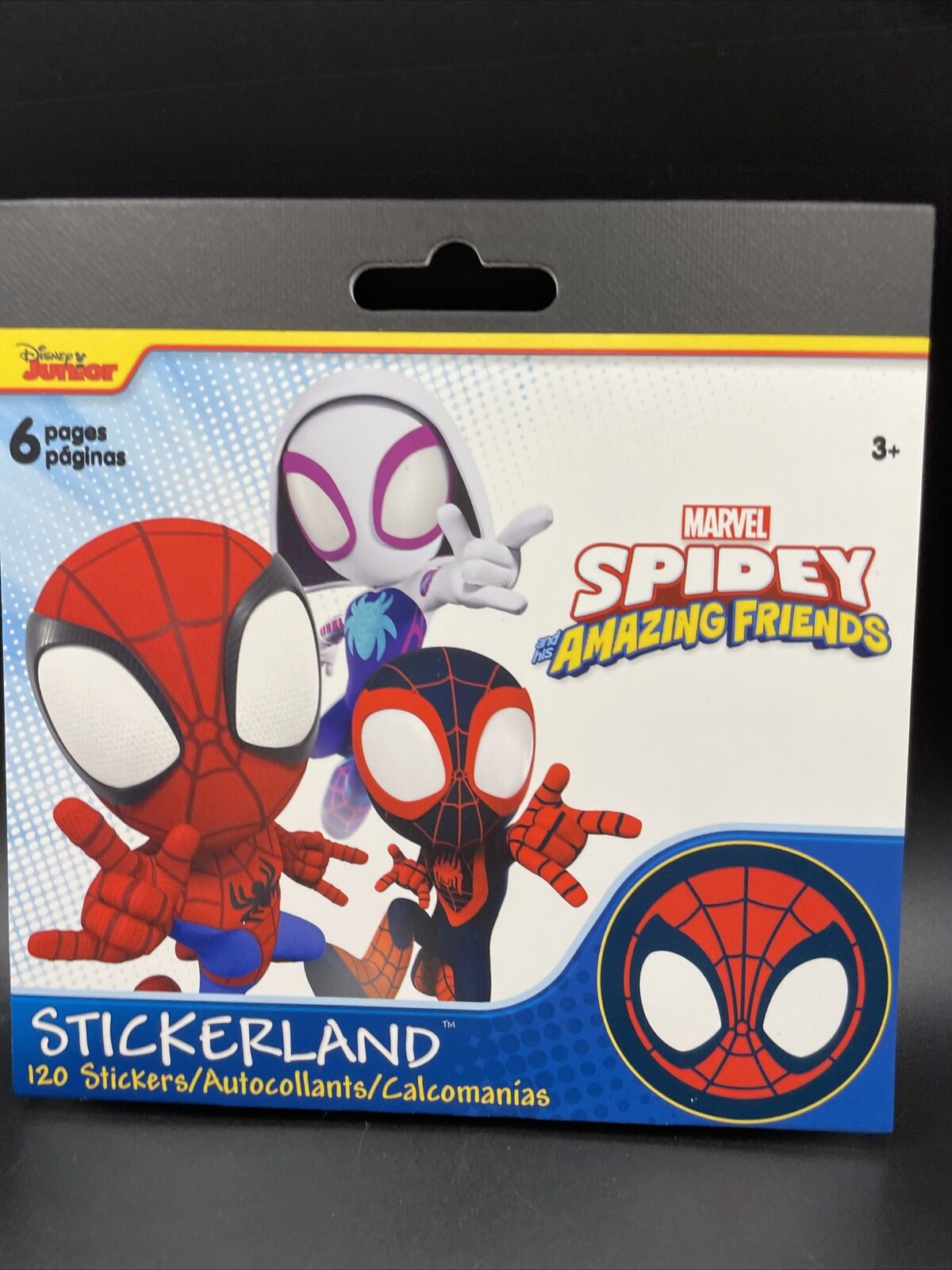 Marvel Spidey & Amazing Friends 6 Pages of 120 Stickers