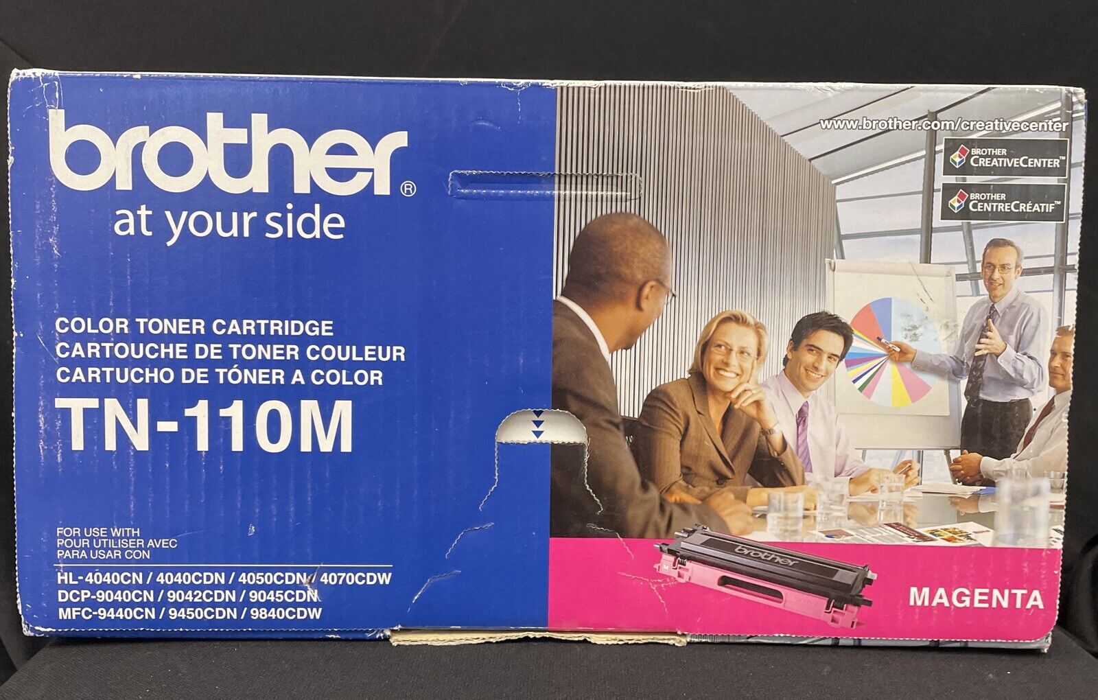 NEW OEM Brother HL-4040CN/4050CDN & MFC-9440CN TN-110M Magenta Toner Ink