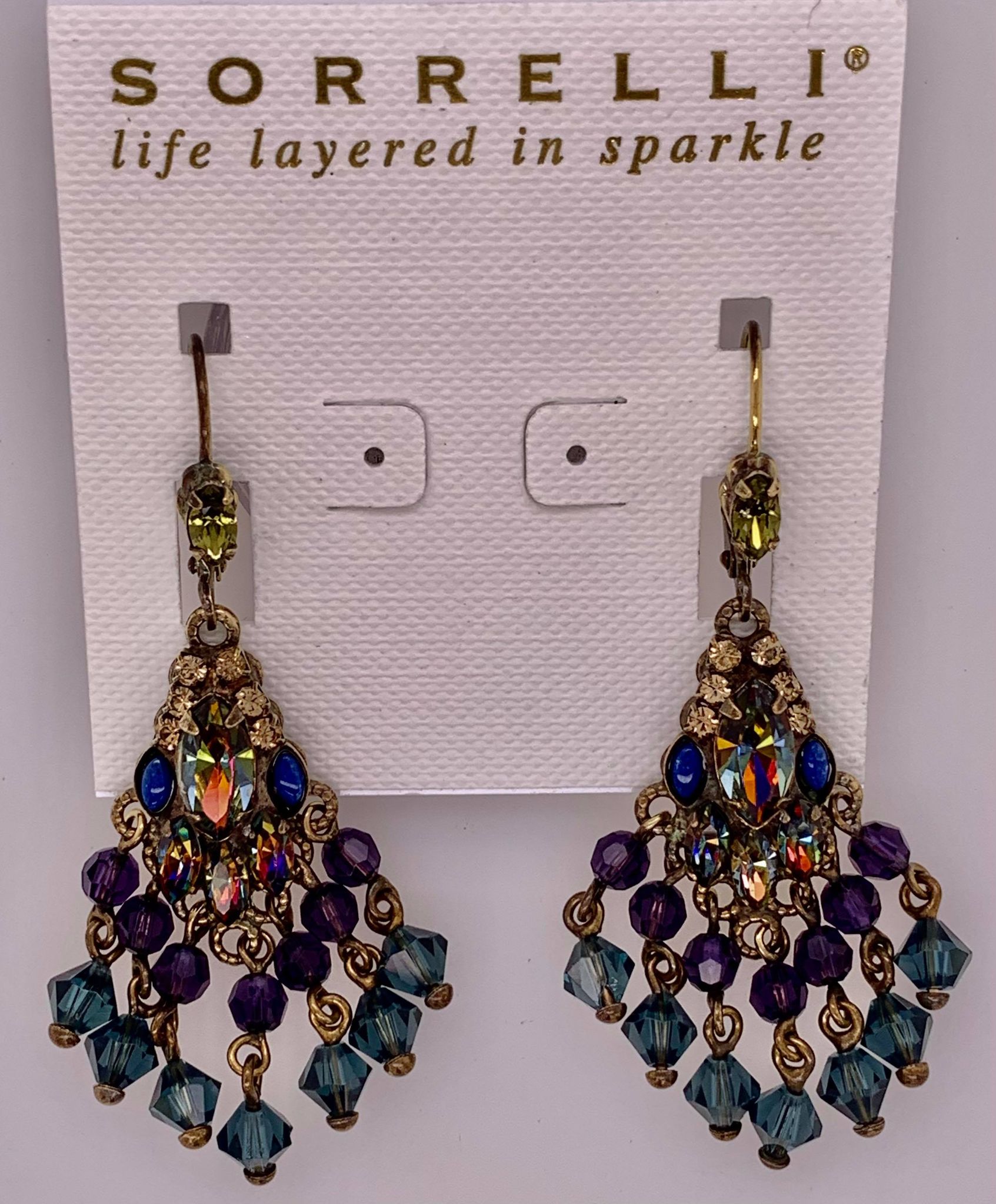 Chandelier Beaded Fringe Earring