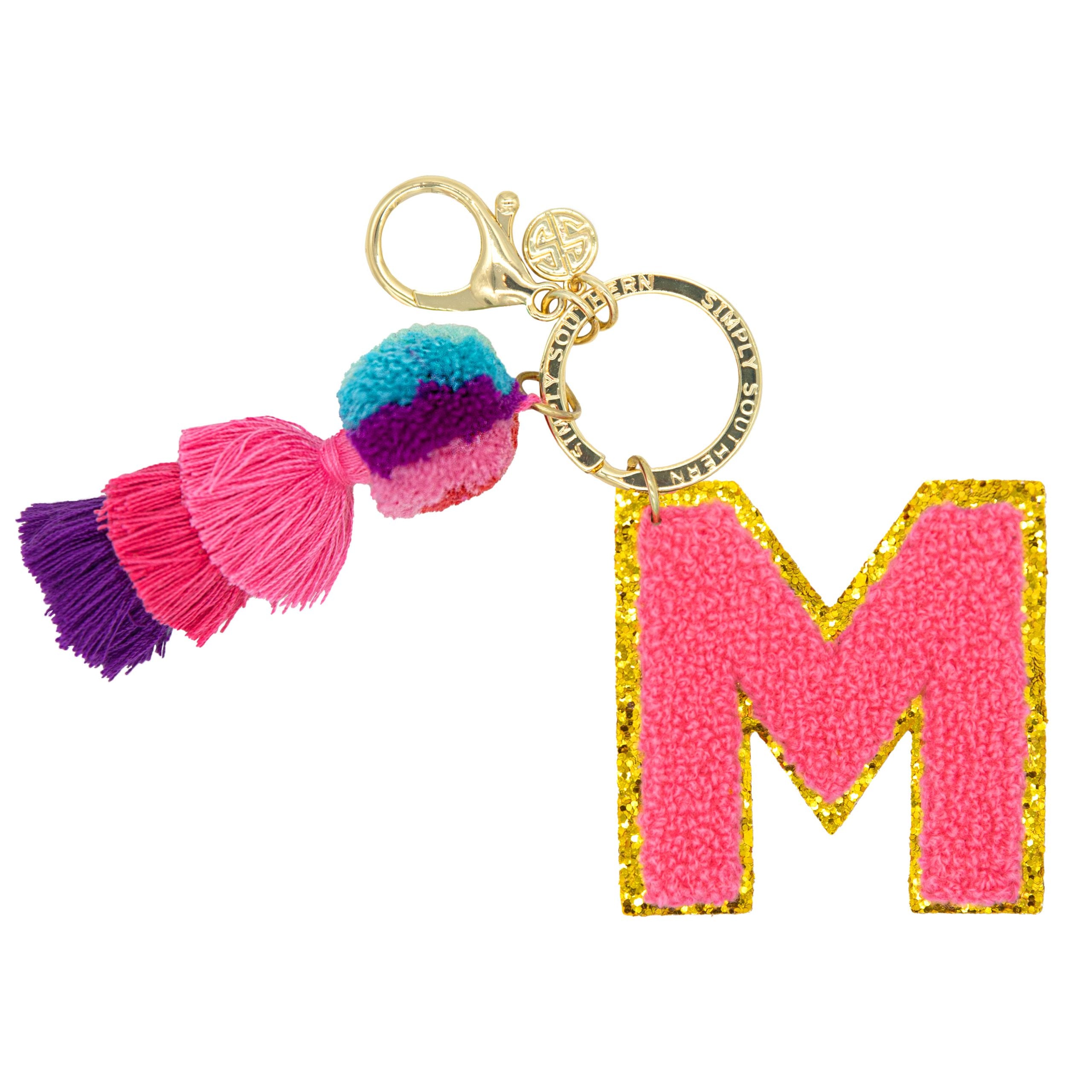 Varsity Letter Keychain