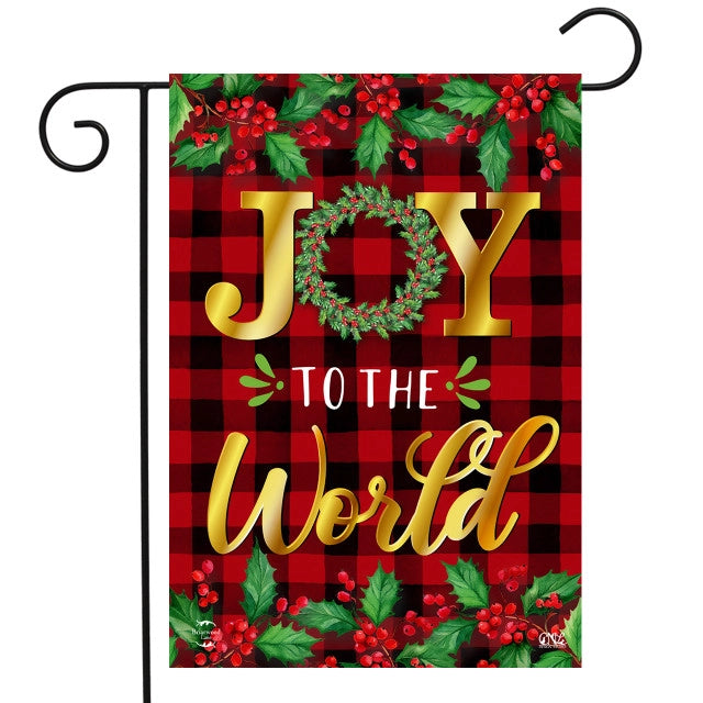 Joy To The World House Flag