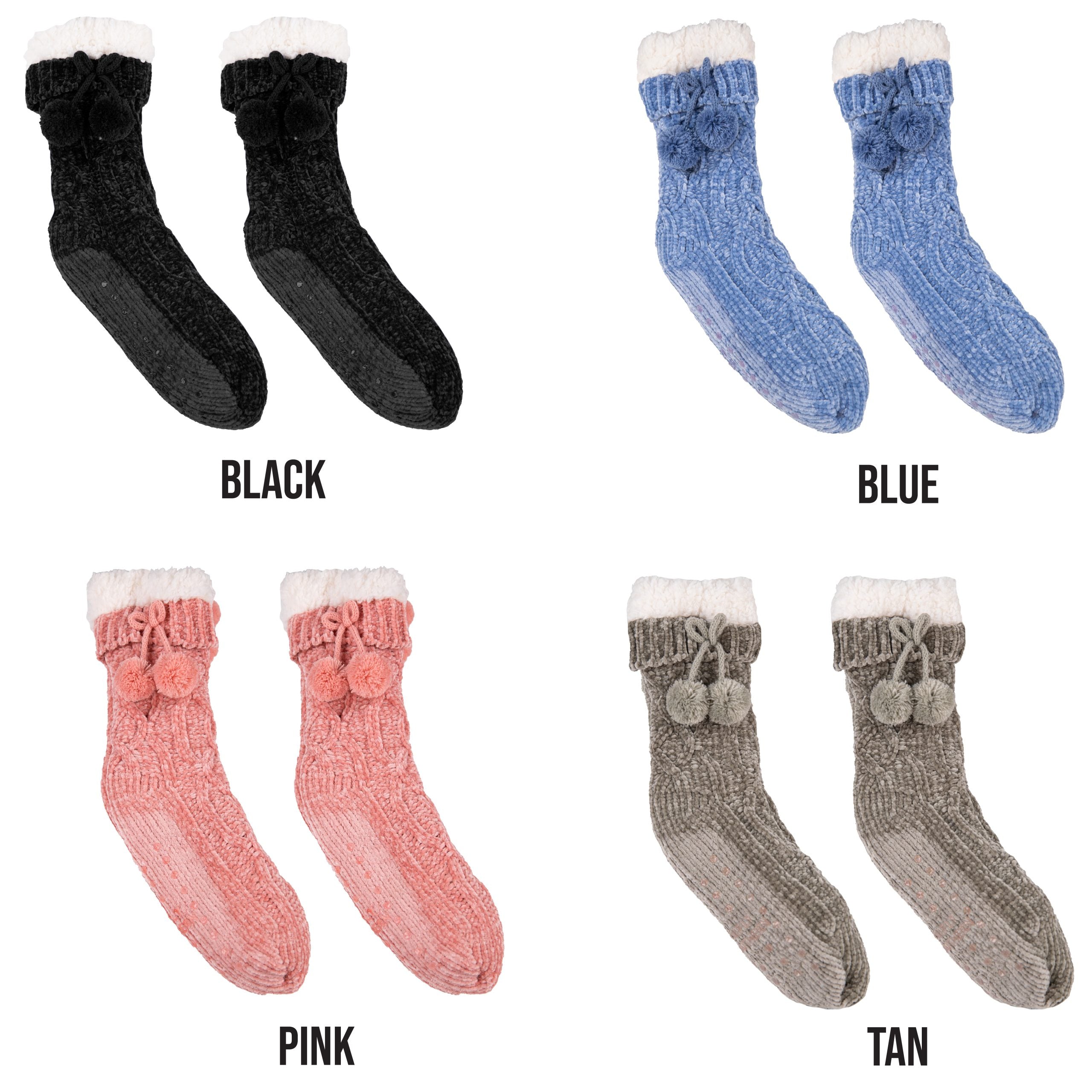 Chenille Camper Socks - Warm