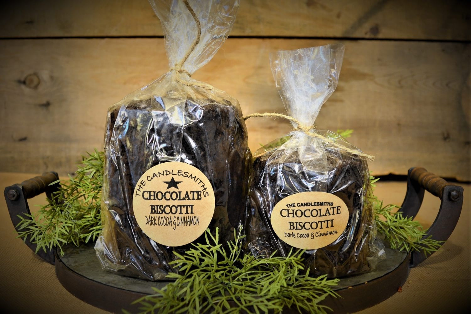 Chocolate Biscotti Candle