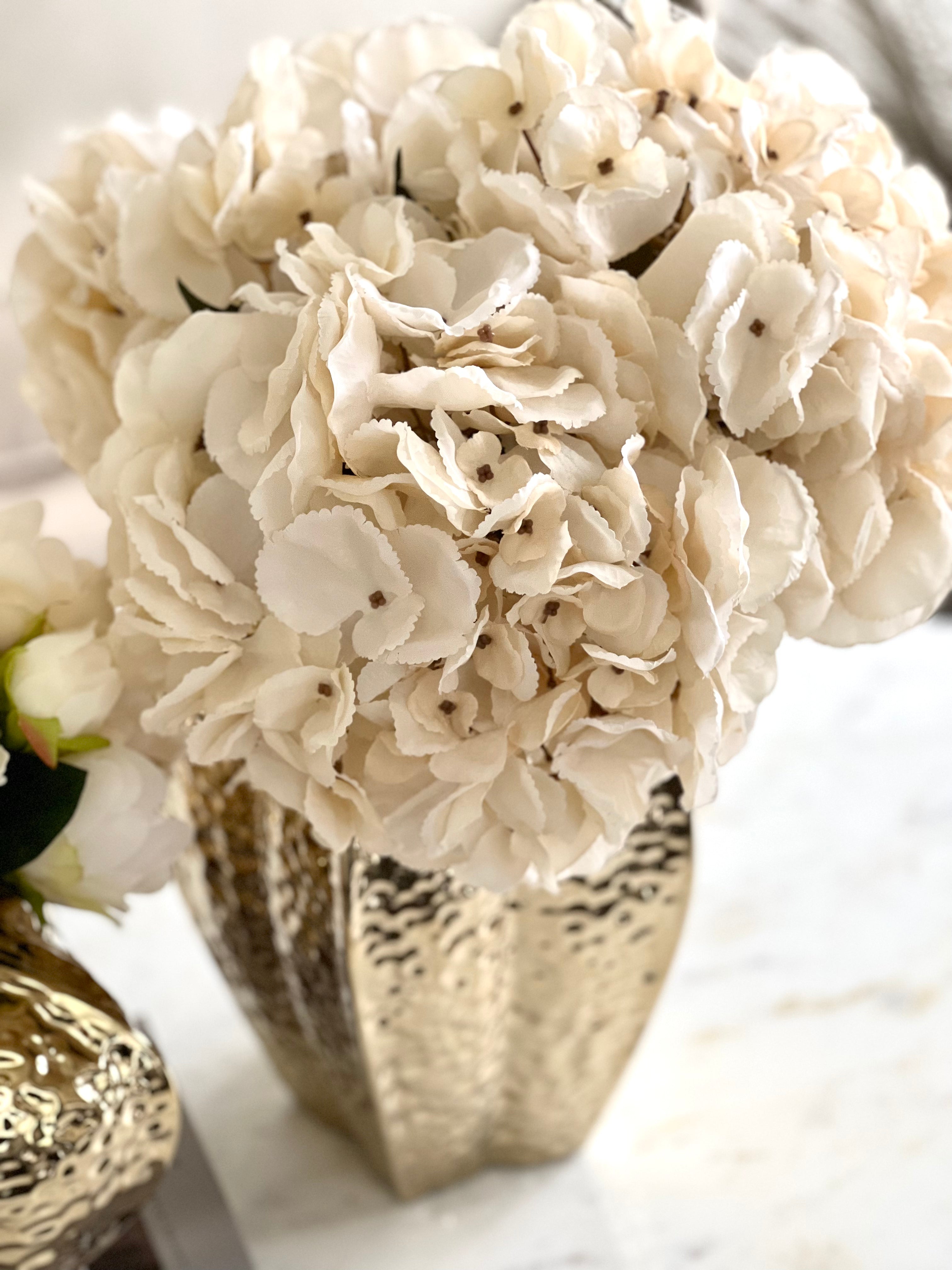 French Vanilla Hydrangea Stem (set of 3)