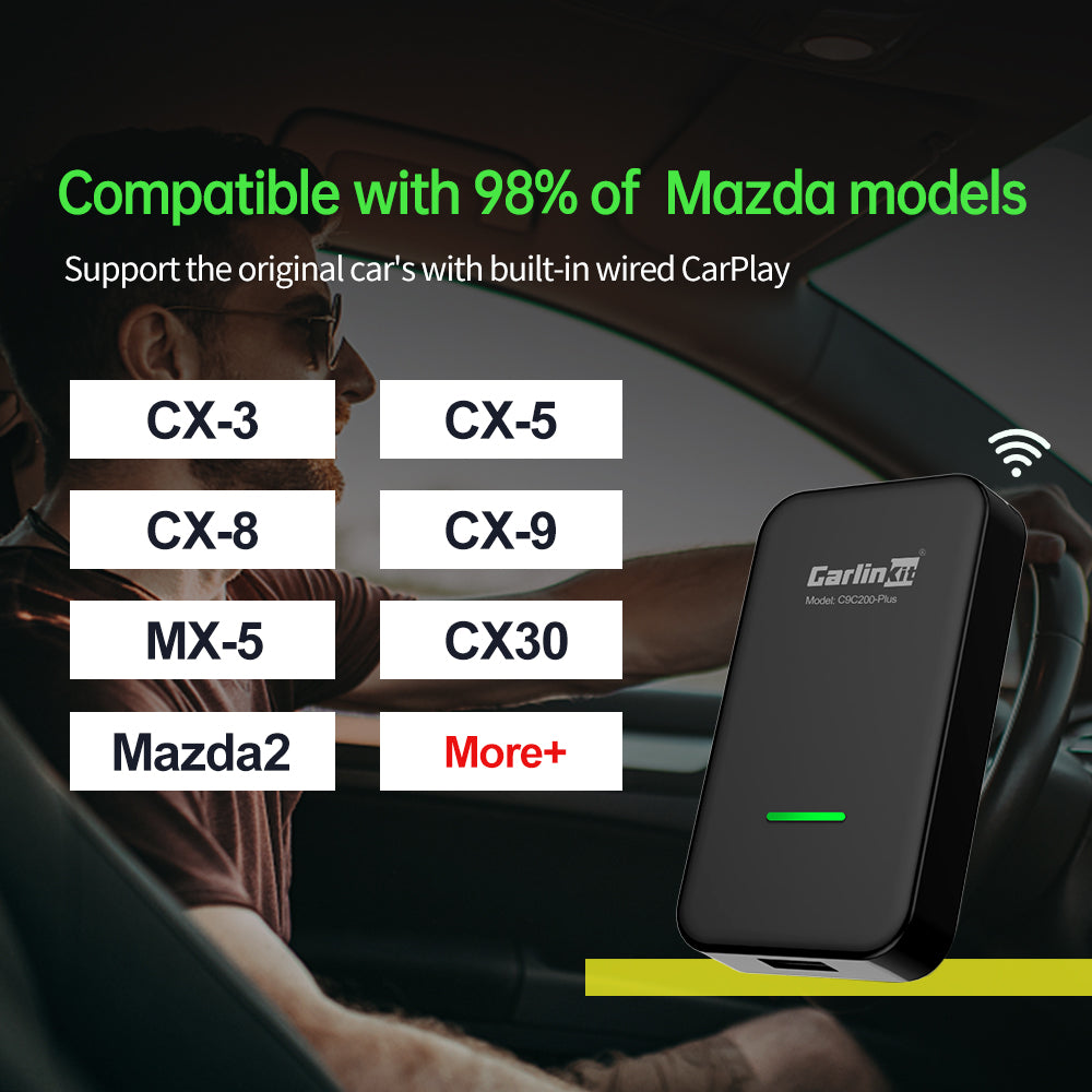Carlinkit 5.0 Wireless Car Play Dongle Car Radio Draadloze Adapter Android  Auto Box For Mazda 6 Cx3 Cx5 Mazda 3 Accessories