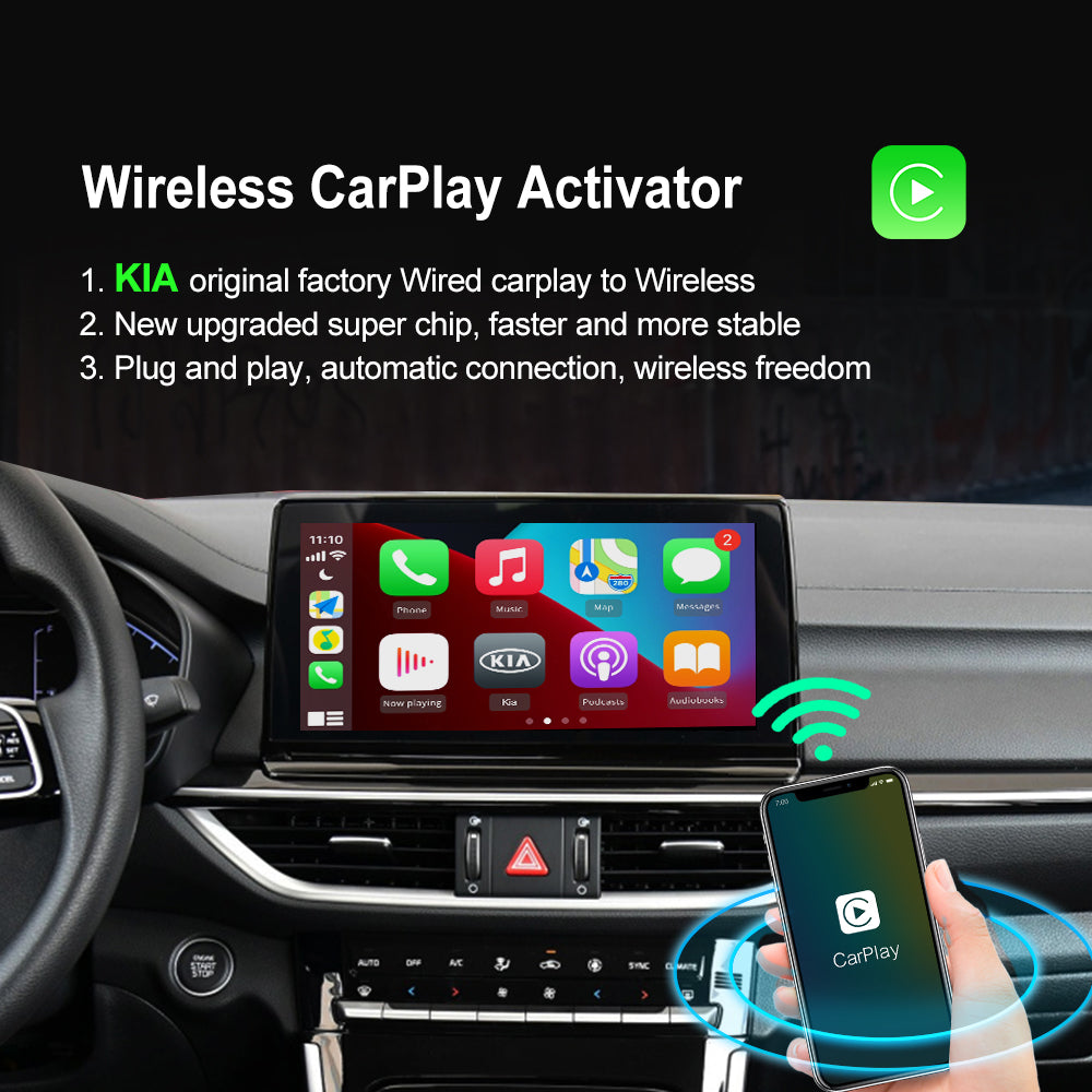 Carlinkit 3.0 U2W Plus Wireless Carplay Adapter For Audi A1 A3 B9