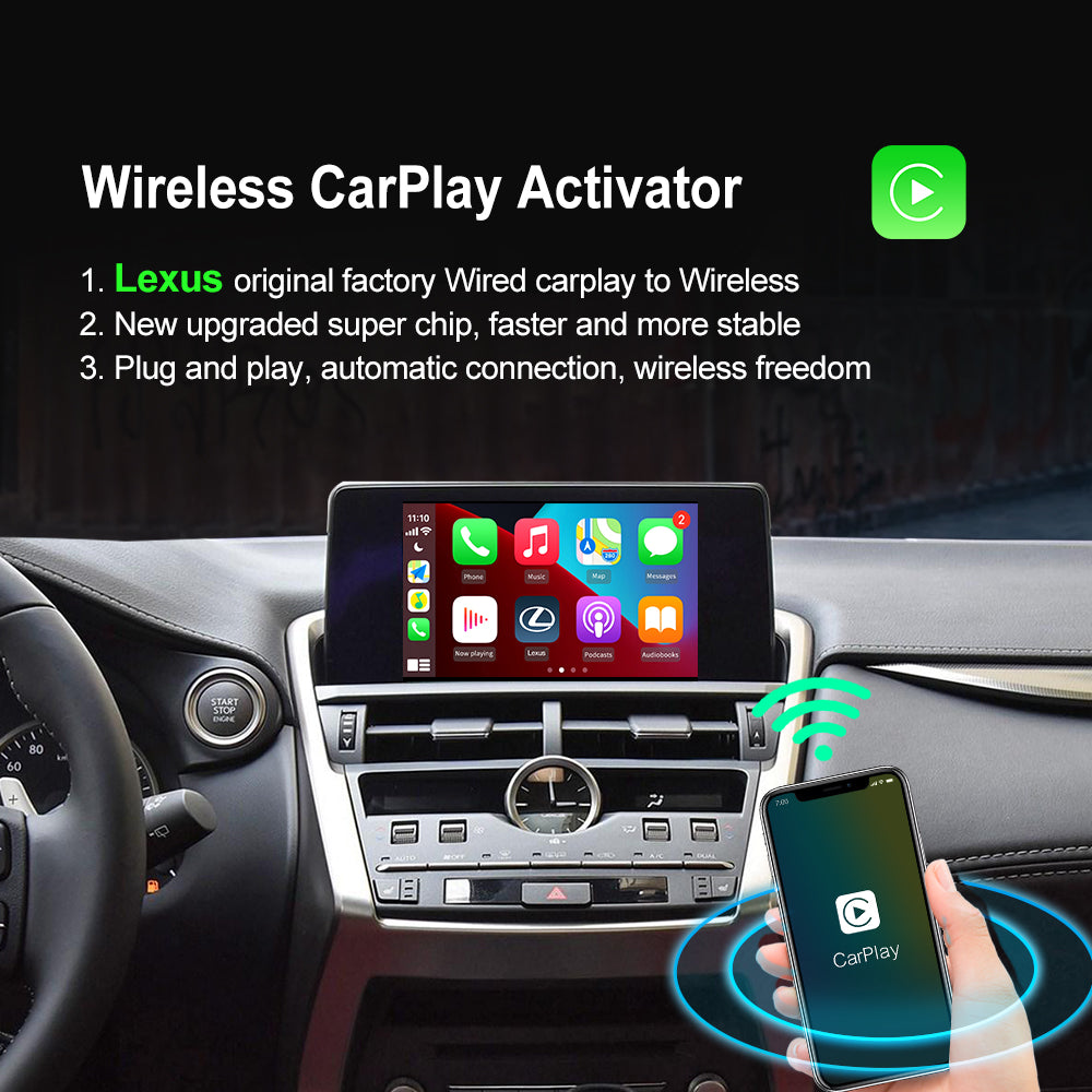 Carlinkit 3.0 Wireless CarPlay Adapter for Cadillac ELR ATS CT4