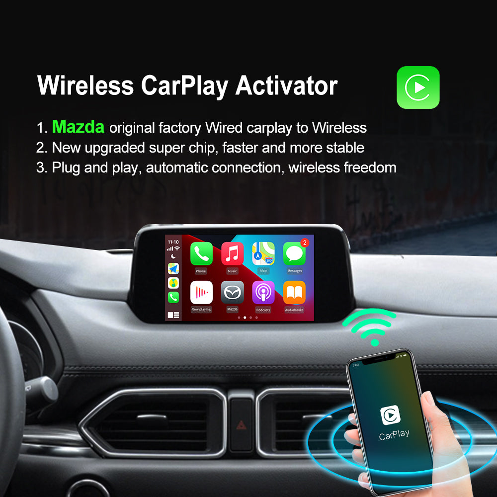 Carlinkit 5.0 Wireless Car Play Dongle Car Radio Draadloze Adapter Android Auto Box For Mazda 6 Cx3 Cx5 Mazda 3 Accessories