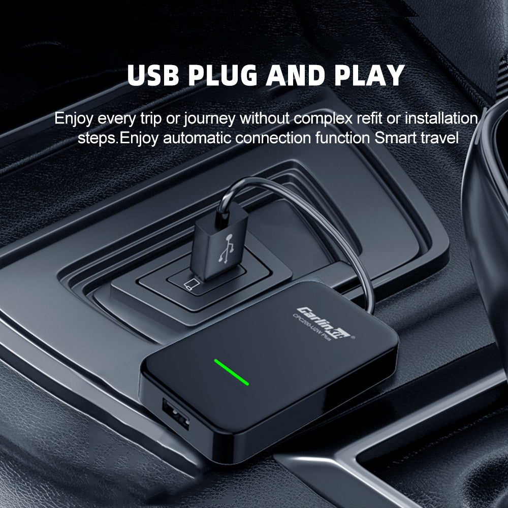 Carlinkit 3.0 U2W Plus Wireless Carplay Adapter For Audi A1 A3 B9 S4 A –  Carlinkit Wireless CarPlay Official Store