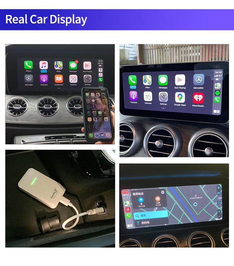 Adaptateur Carplay sans fil Carlinkit pour Mercedes Benz