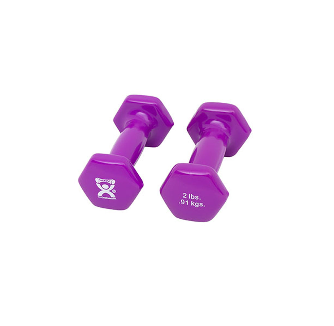 CanDo Vinyl Coated Dumbbells