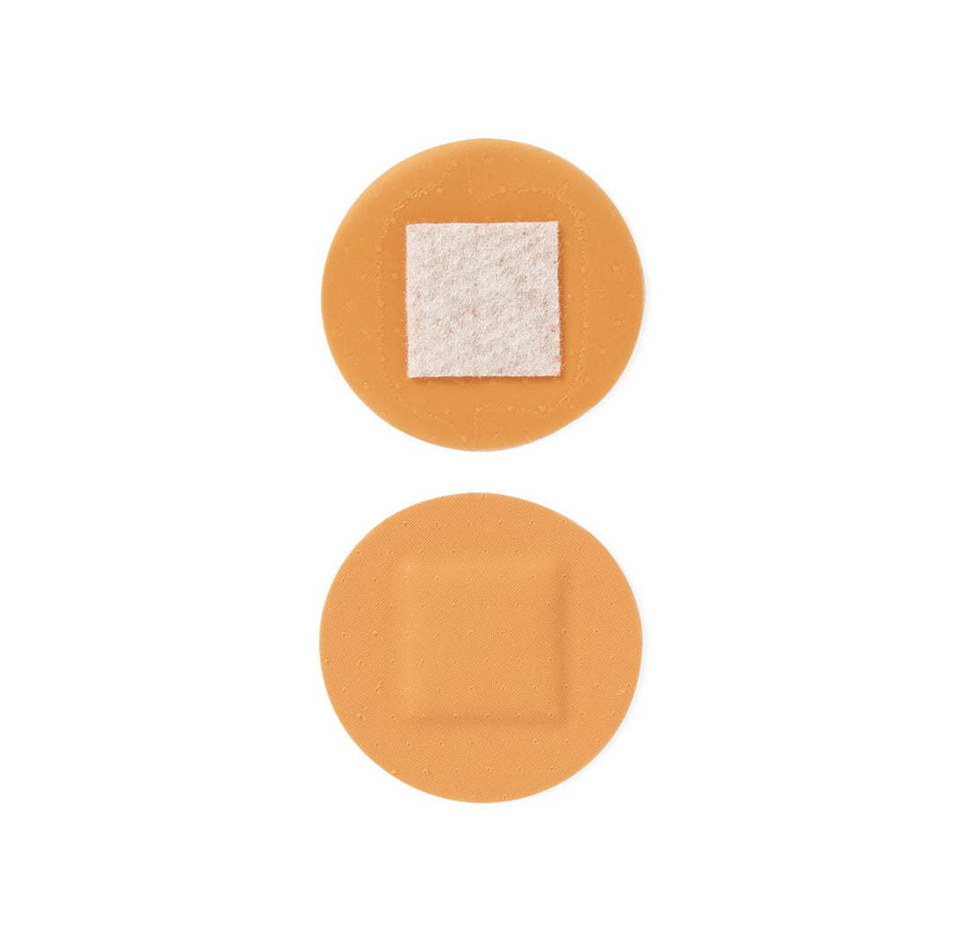 Curad Plastic Adhesive Round Bandaids